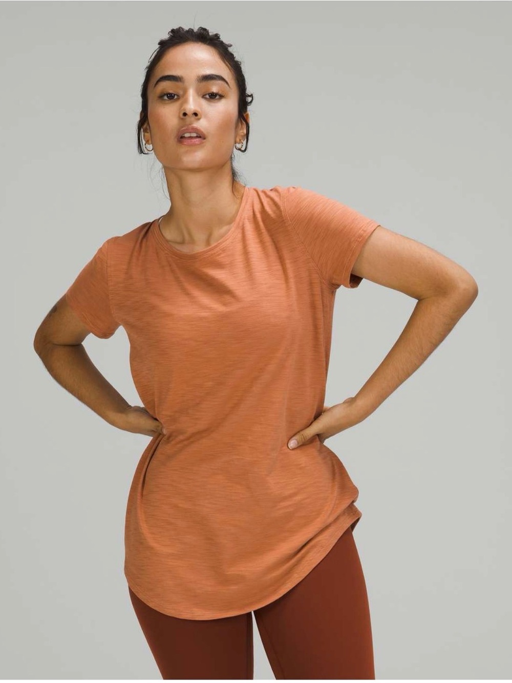 Lululemon Love Crew t-shirt, in I think "Desert Sun" sz 12